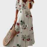 Amálie | Boho Vintage Ljetne Maxi Haljine