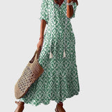 Amálie | Boho Vintage Ljetne Maxi Haljine