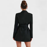 Teresa - Crni blazer haljina