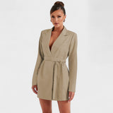 Teresa - Crni blazer haljina