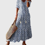 Amálie | Boho Vintage Ljetne Maxi Haljine