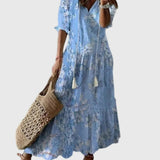 Amálie | Boho Vintage Ljetne Maxi Haljine