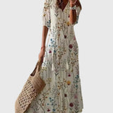 Amálie | Boho Vintage Ljetne Maxi Haljine