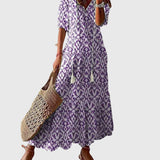 Amálie | Boho Vintage Ljetne Maxi Haljine