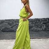 Cvjetni ljetni jumpsuit