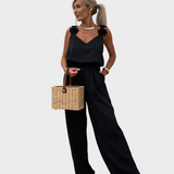 Cvjetni ljetni jumpsuit