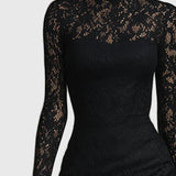 Monika | Elegantne čipkaste maxi haljine s ribljim repovima