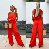 Cvjetni ljetni jumpsuit