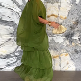 Lara | Elegantni lepršavi maxikaput