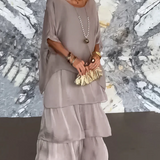 Lara | Elegantni lepršavi maxikaput