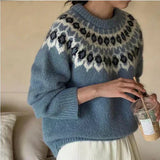 Sophie | Stijlvolle Jacquard-Trui