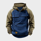 Kristian | Polo-zip majica s kapuljačom