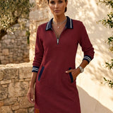 Vesna | Elegantna midi haljina širokog kroja